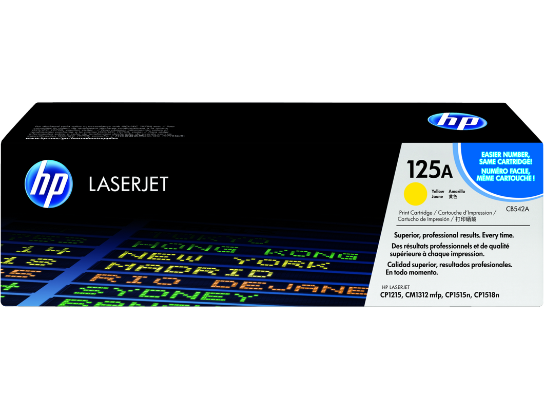 Toner Cartridge HP 125A (CB542A) Yellow Original