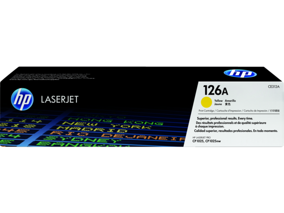 Toner Cartridge HP 126A (CE312A) Yellow Original