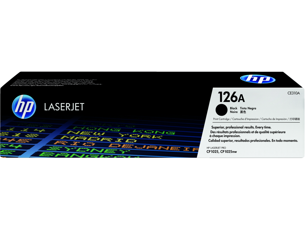 Toner Cartridge HP 126A (CE310A) Black Original