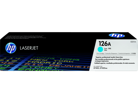 Toner Cartridge HP 126A (CE311A) Cyan Original