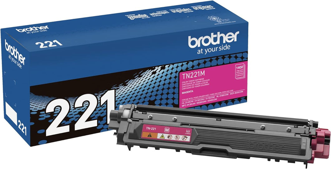 Toner Cartridge Brother TN221M Magenta Original