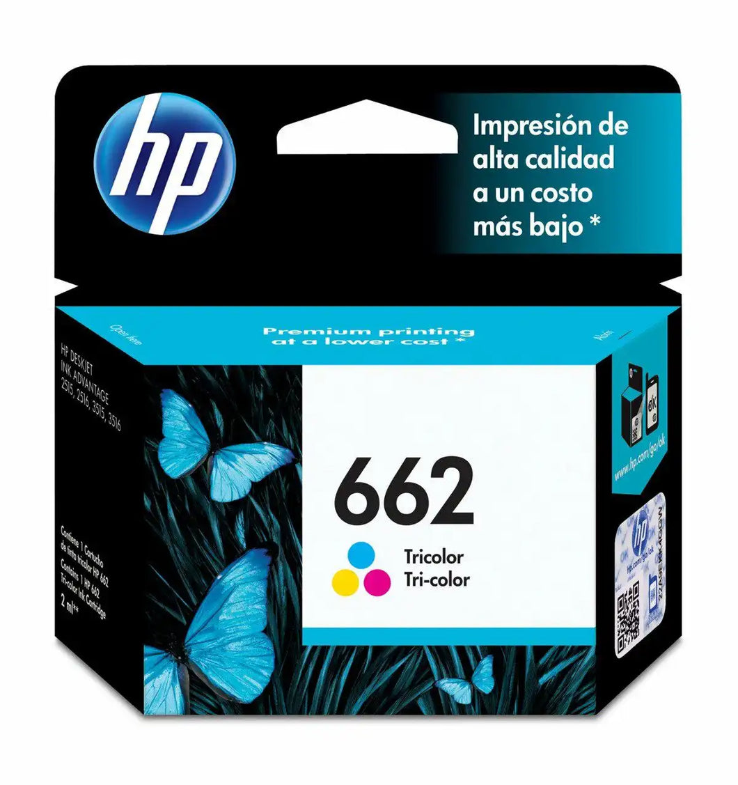 HP 662 Tricolor (CZ104AL) Original Ink Cartridge