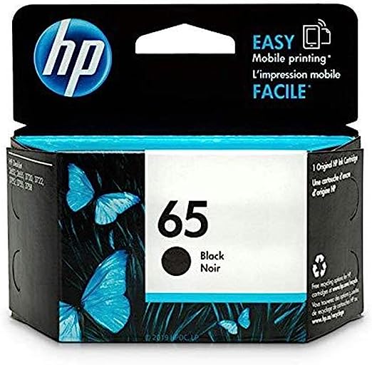 HP 65 Black (N9K02AN) Original Ink Cartridge