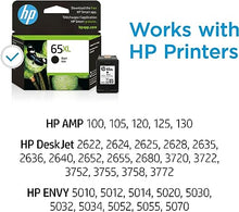 Load image into Gallery viewer, HP 65XL Black(N9K04AN) Original Ink Cartridge
