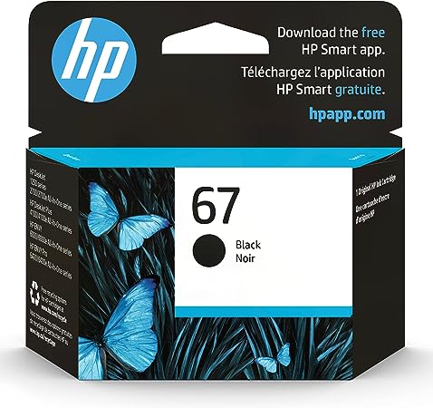 HP 67 Black (3YM56AN) Original Ink Cartridge