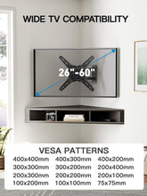 Load image into Gallery viewer, Monitor / TV Wall Mount for 26-60&quot; TVs, up to 77 lbs.
