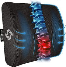 Load image into Gallery viewer, Lumbar Support Pillow, Perfectly Balanced Memory Foam, Versatile Use Lower Back Cushion
