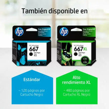 Load image into Gallery viewer, HP 667 Black (3YM79AL) Original Ink Cartridge
