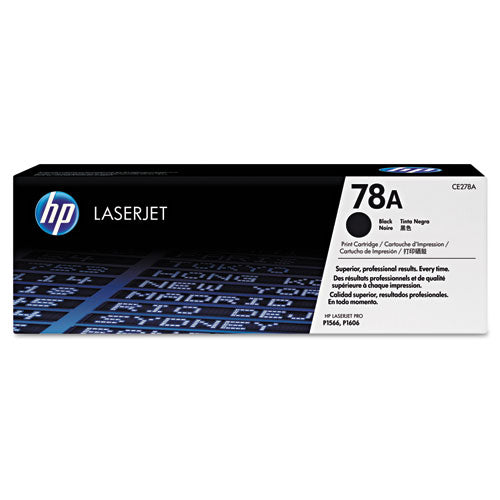 Toner Cartridge HP 78A (CE278A) Black Original