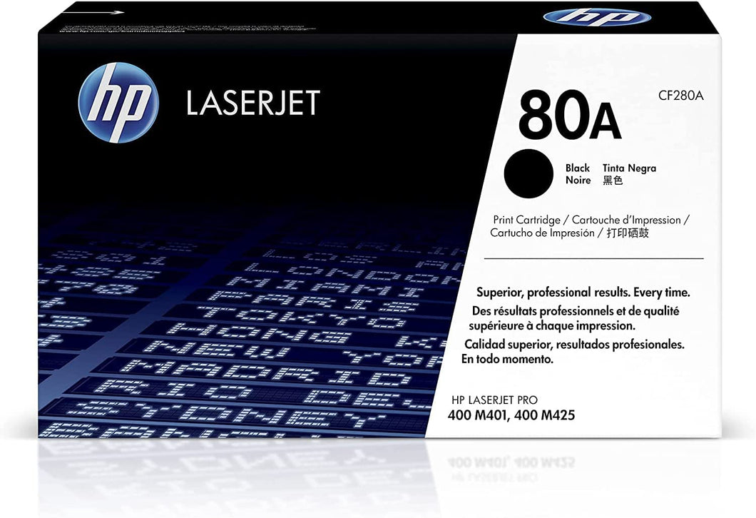 Toner Cartridge HP 80A (CF280A) Black Original