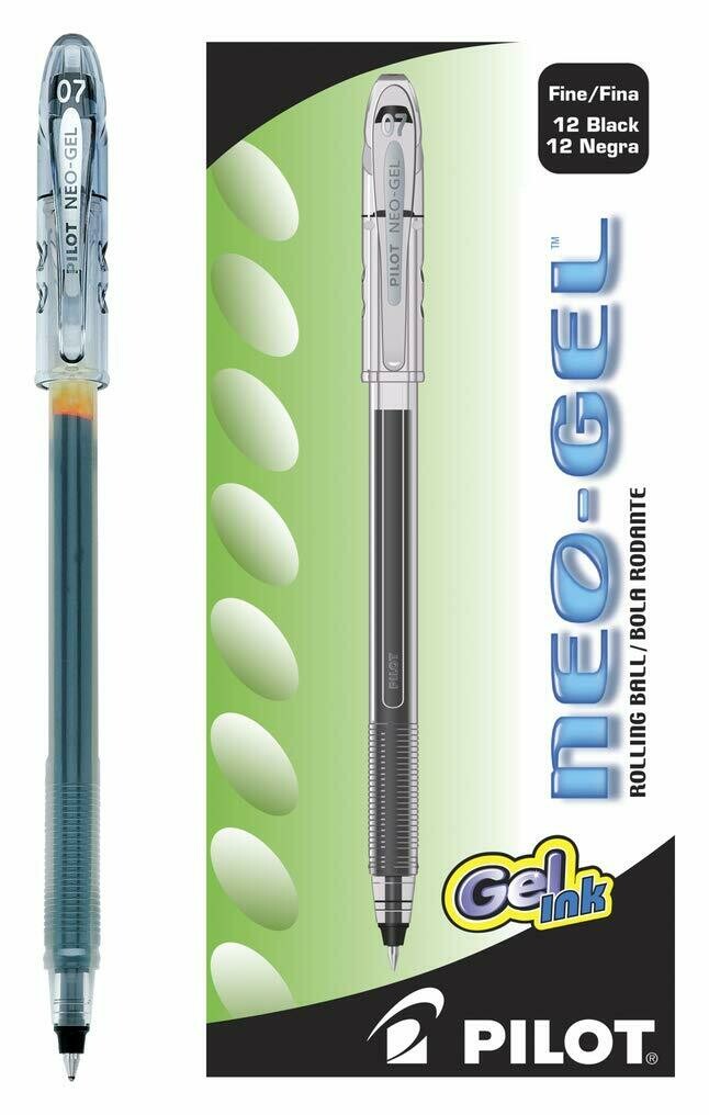 Ball Stick Pen, Neo-Gel, Pilot, Bx-12