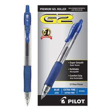 Load image into Gallery viewer, Pilot G2 Retractable Gel Pen, Smoke Barrel, bx-12
