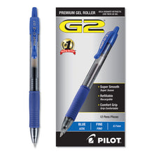 Load image into Gallery viewer, Pilot G2 Retractable Gel Pen, Smoke Barrel, bx-12
